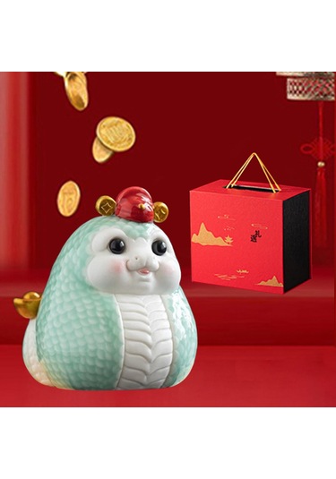 Suntek Çin Yeni Yıl Seramik Karikatür Yılan Yatak Stil-a