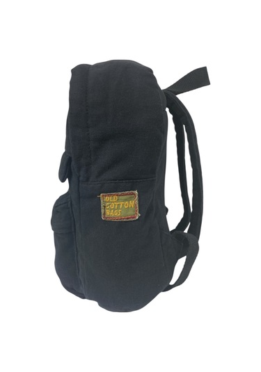 Kaliteli Salaş Küçük Boy Siyah Vintage Disayn Günlük Sırt Gezi Çantası 25x30cm Turkuaz