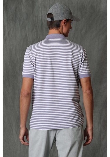 Lufian Daısy Smart Erkek Polo Tişört Lila 111040123100870 Lila