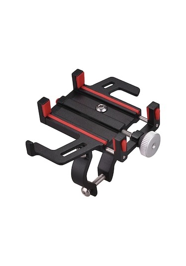 Folinda Alüminyum Bisiklet Telefon Tutucu, Silikon Renkli Parçalar İle Değiştirilebilir, 20-40mm Çubuk Çapı, 55-95mm Telefon Genişliği, Sağlam Tutma Diğer