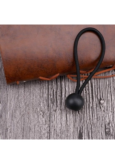 Tenfowee 30 Adet Siyah 4 İnç Kauçuk Top Kordonu, 4mm Kalınlıkta Hava Dayanıklı Bağlama Kayışı - Kamp, Çadır, Kargo, Tel Ve Hortum Sabitleme İçin Çok Renkli