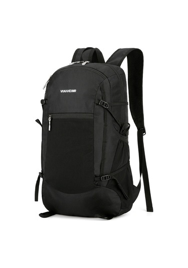 Vanaheımr-hafif Katlanabilir Sırt Çantası Suya Dayanıklı Paketlenebilir,siyah Siyah
