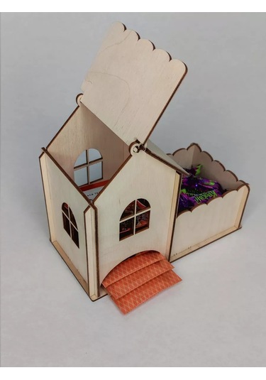 Woodiks Poşetler İçin Stand Toptan - 5 Adet 196750329 Bej