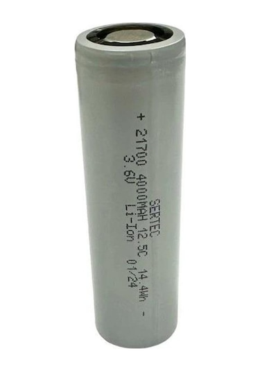 21700 3.7v 4000 Mah 12.5c Li-ion Şarjlı Pil-1 Adet