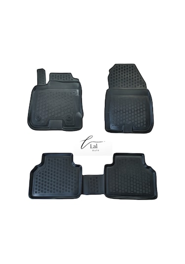 Ford Courier 2014 Sonrası 3D Havuzlu Paspas + Bagaj Havuzu Set