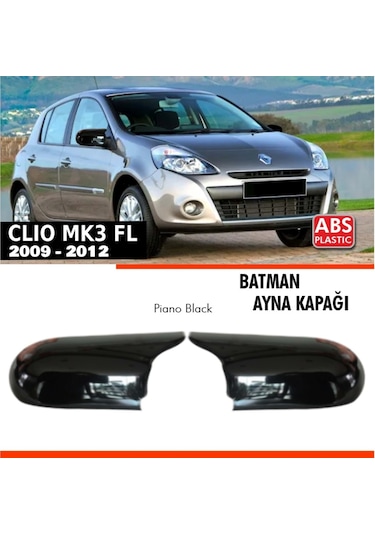 Renault Clio 3 Yarasa Batman Ayna Kapağı 2009-2012 Makyajlı Kasa