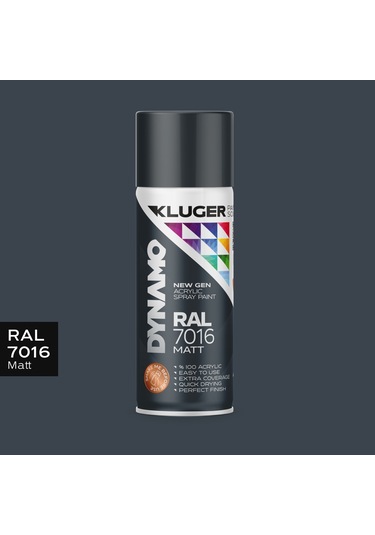 Kluger Mat Antrasit Spey Boya Ral 7016 Mat