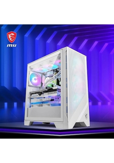 Msı Mag Force 320r Aırflow Whıte Gamıng Mıd-tower Pc Kasası Beyaz