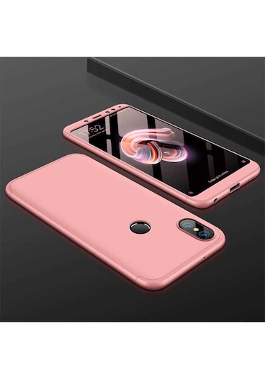 Xiaomi Redmi Note 6 Pro Kılıf Zore Ays Kapak Rose Gold