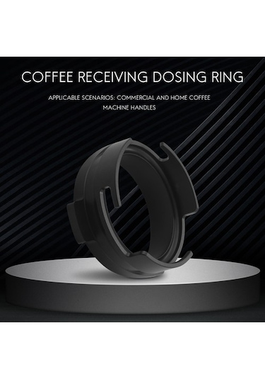 Metabagua Breville 8 Serisi Için 54mm Kahve Tozu Alma Dozaj Halkası, Siyah Zzn4pz Siyah