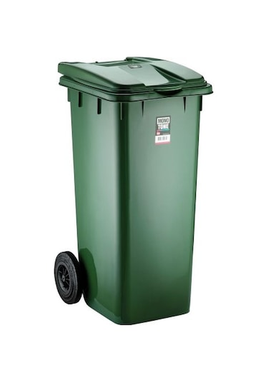 Mono Tone Çöp Kovası - 120 Lt Bo996 Yeşil