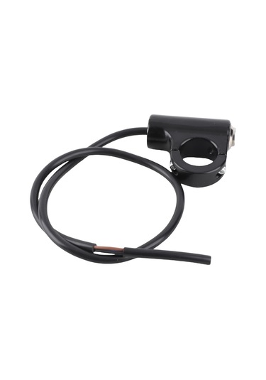 Yaleker Motosiklet 22mm Direksiyon Led Anahtarı - B Tipi Alüminyum Kilitleyici Buton Mavi Işık - Far, Sis Farı, Tehlike Işığı İçin Diğer