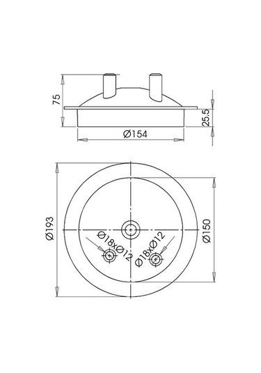 Melasty Süt Sağma Makinesi 30 Litre Etekli 2 Girişli Güğüm Kapağı