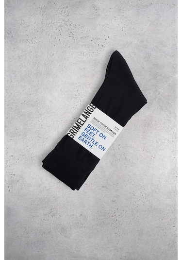 Oısın Bamboo 3'lü Paket Erkek Siyah Çorap