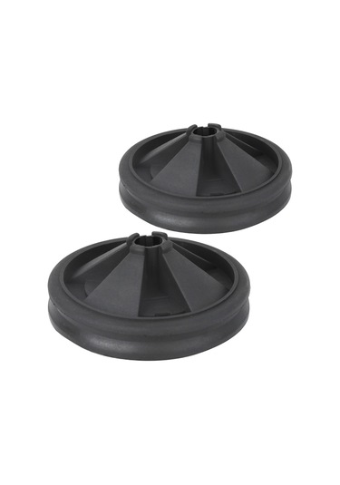 Konesam Insinkerator İçin 87mm Silikon Çöp Yutma Kapağı, Üç Noktalı Kilitli, Önyıkanmaz, Dayanıklı, 2 Adet Paket Diğer