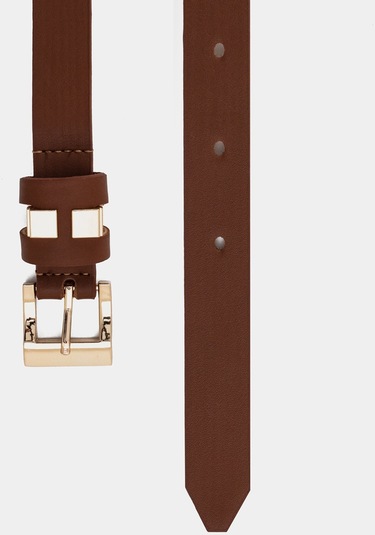 Perspective Metal Tokalı Klasik Taba Renk Kemer Taba