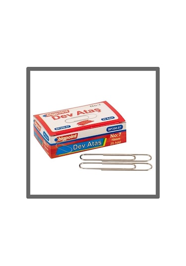 Bigpoint Nikel Ataş No:7 70mm - 2 Kutu