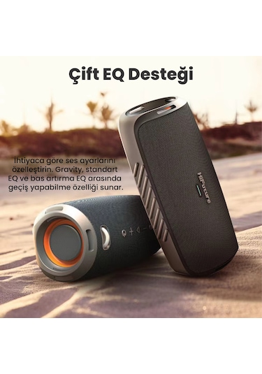 HiFuture Gravity BT 5.3 45W IPX7 RGB TWS EQ Bass Boost Hoparlör