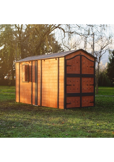 Mandu Ahşap Xl Depolama Evi Ahşap