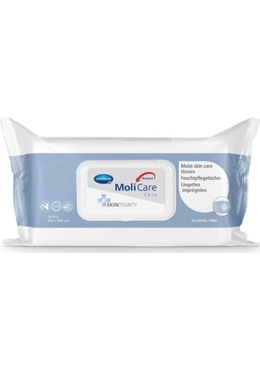 Medikaltec Molicare Skin Moist Tissues Cilt Bakım Mendili 50 Li