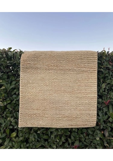 Eko Halı Flatweave Choti Cream Dekoratif Jüt Kilim