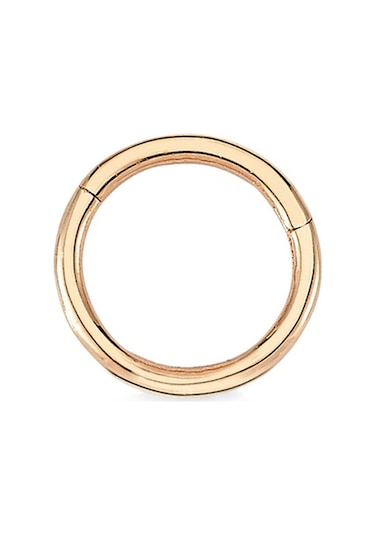 Rose Altın Sade Halka Tragus Piercing Küpe As25Pcr2 Altınsepeti Altın