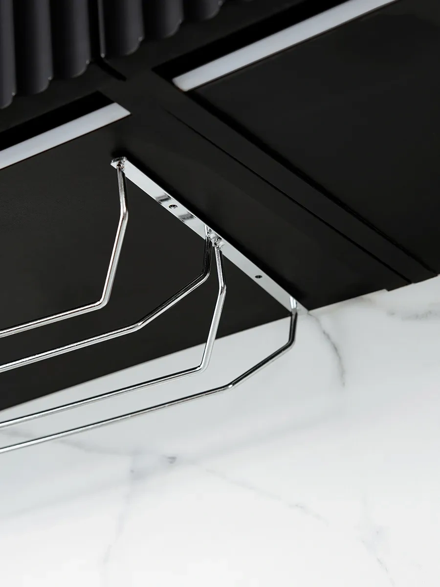 Dolana Askılı 2 Raylı Kadeh Tutucu 63743834 Gri