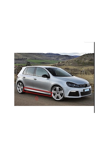 Vw Golf 6 Yan Marşpiyel Takımı - R Model - Plastik