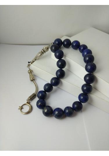 Balıkhediyelikfoto Lapis Lazuli Taşi Şak Şak Tespih / Iri Kesim Doğaltaş Tespih 12 M 547517523