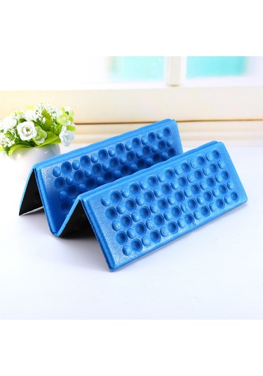 Xindoker Dışarıda Kullanalabilir Katlanabilir Eva Köpük Yastık - Su Geçirmez, Hafif, Taşınabilir - Mavi+siyah