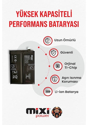 Oneplus Nord 2 5g Uyumlu Tam Kapasite Batarya 1 Yıl Garantili