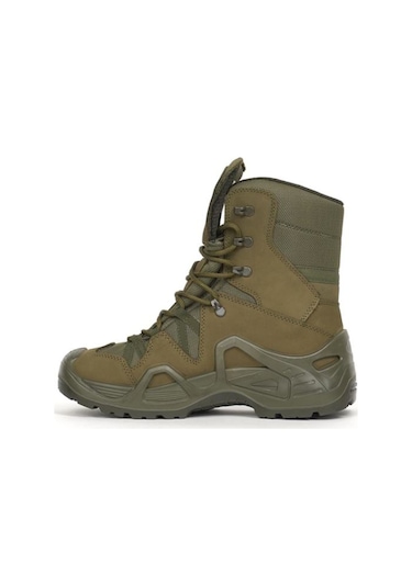 1490 Vogel Fermuarsız Waterproof Haki Askeri Bot Haki
