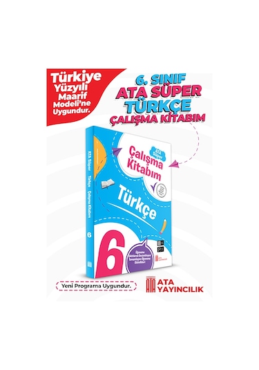 6. Sınıf Ata Süper Türkçe Çalışma Kitabım