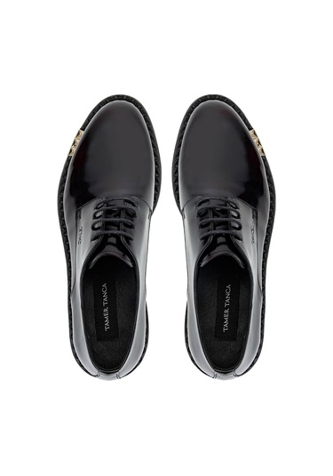 Tamer Tanca Erkek Hakiki Deri Bordo Klasik Ayakkabı 183 43202 Erk Ayk Y25 Bordo Acma Bordo