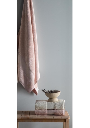 Apricitas Home Lotus Pembe Havlu 90x150 Pembe