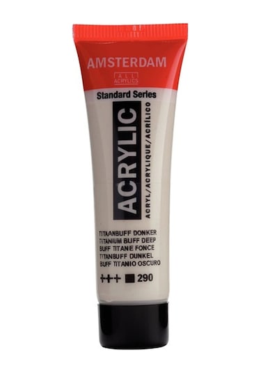 Amsterdam Titanyum Buff Koyu 120 ml Akrilik Boya 290 P-111901
