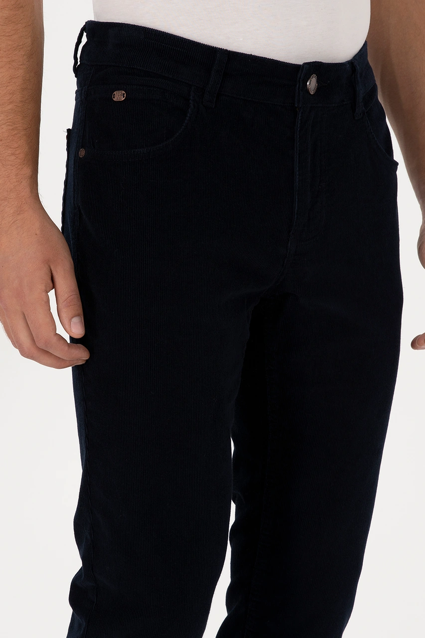 U.s. Polo Assn. Erkek Lacivert Pantolon Kanvas-chino 50310150-vr033 Lacivert