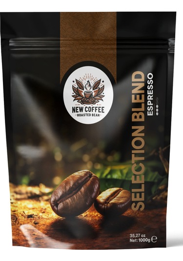 New Coffee Selection Blend Espresso Çekirdek Kahve Çekirdek 1 KG
