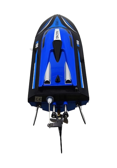 H100 Rc Hız Teknesi Su Geçirmez Yüksek Hızlı 35 Cm Mavi Renk
