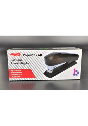 Std Zımba Makinası 24/6 S-60 Siyah