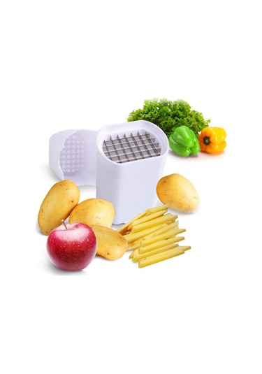 Mutfak Gadget Çok Fonksiyonlu Patates Dilimleyici Beyaz Diğer