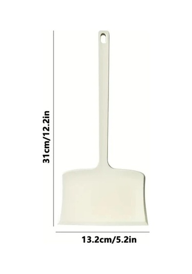 Elmpaly Siyah Yüksek Isıya Dayanıklı Yapışmaz Spatula - 230 C, Çizilmeye Karşı, Kolay Temizlik Siyah