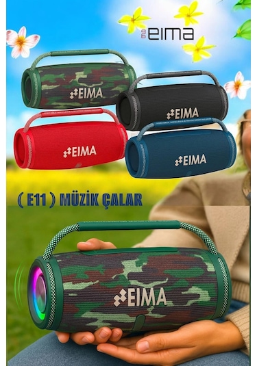 E11 Rgb Taşınabilir Bluetooth Hoparlör