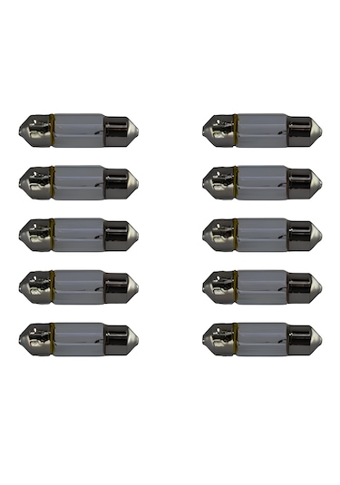 Sofit Ampul 12v 3w 10 Adet 31mmx8mm Sofit Ampul