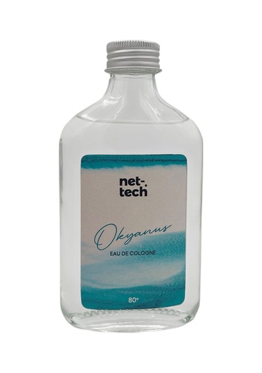 Nettech Okyanus 200 Ml Kolonya - Şeffaf