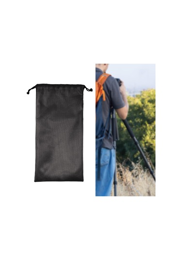 Homyl Bağcıklı Saklama Çantası Hafif Çadır 25cmx100cm Siyah