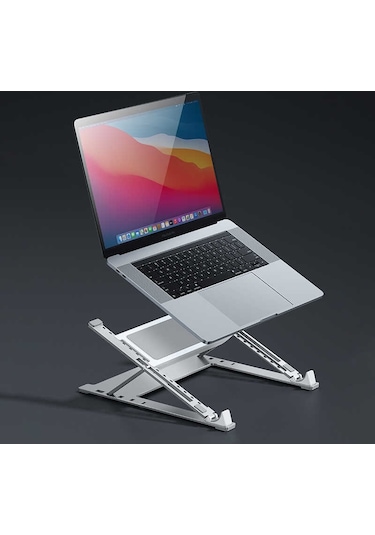 Benks SR03 Fanlı Laptop Standı - ZORE-219133 Gümüş