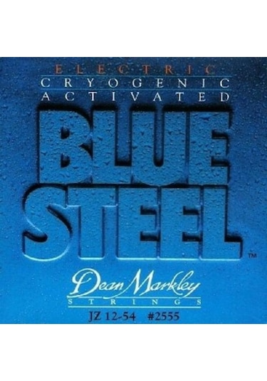 Dean Markley Blue Steel 2555 12-54 - Jazz Elektro Gitar Tel Se