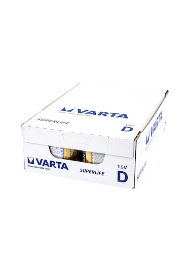 Varta 2020 Superlife Çinko Karbon Büyük Boy D Pil 24'lü