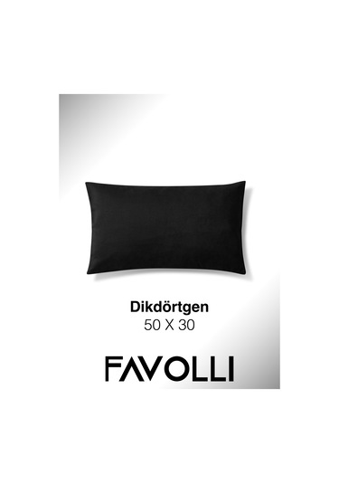 Br Favolli Kadife Dokulu Siyah Renk Kırlent Kılıfı Dream Serisi Punch Için Uygun Gizli Fermuar Siyah